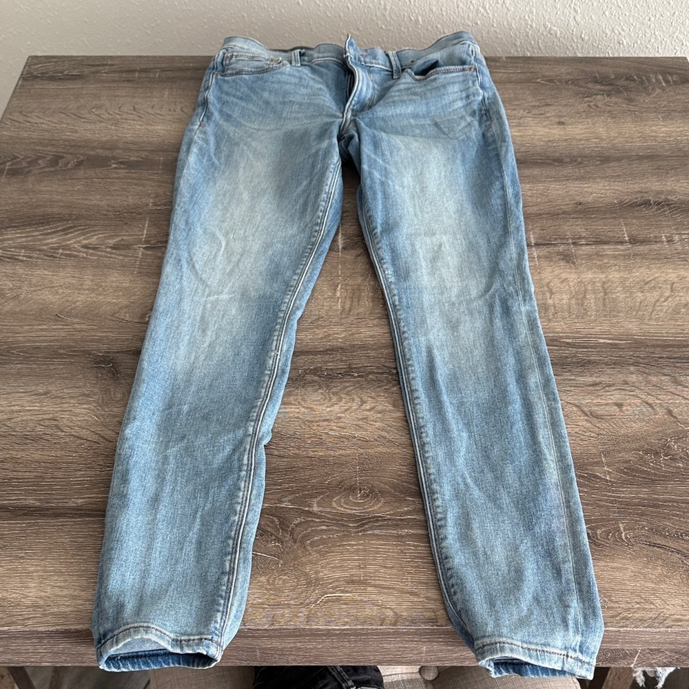Express Light Blue Slim Jeans